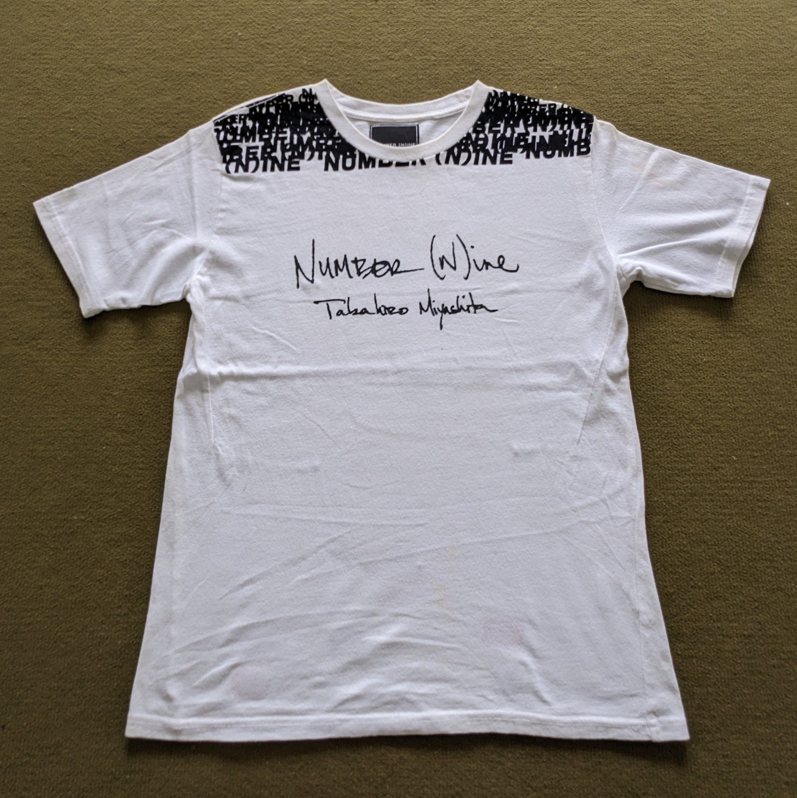 Number N Ine Vintage Number N Ine Japanese Brand Custom T Shirt