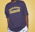 House Drew House Home School Ss Tee Navy Large Hoodie, Sweatshirt | FlexRushtees.com