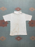 Vintage 70s Jcpenney Ribbed T Shirt Blank Turtleneck Sz 12 Baby Tee