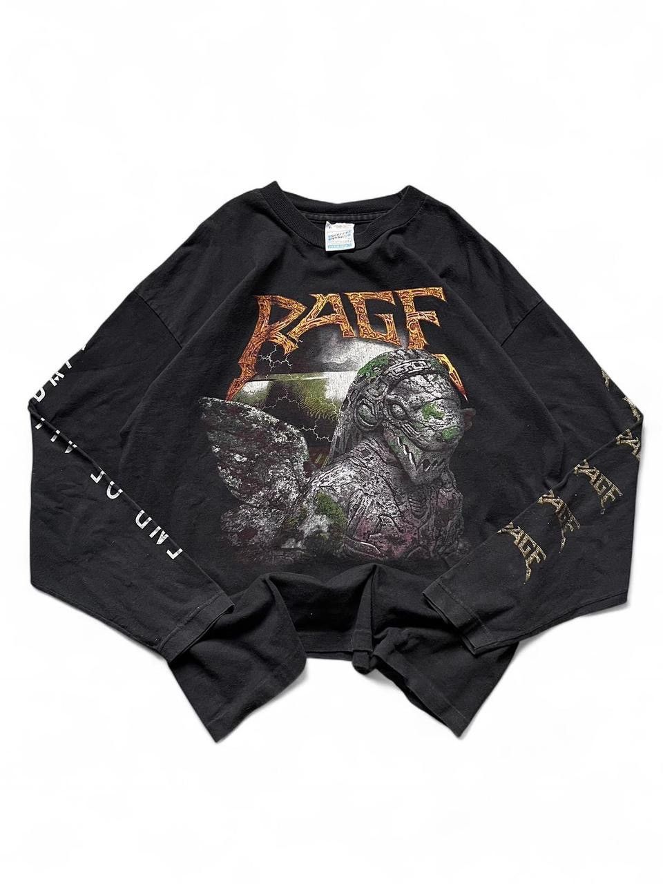 Band Tees 1990s Rare Screen Stars Rage End Of All Days T Shirt