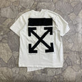 White Off White Logo T Shirt Temperature Black Hoodie, Sweatshirt | FlexRushtees.com