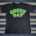 Vintage Green Day 2015 Punk Rock Band Concert Tour Black Xl Graphic T Shirt Tee Men Short Sleeve Cre Hoodie, Sweatshirt