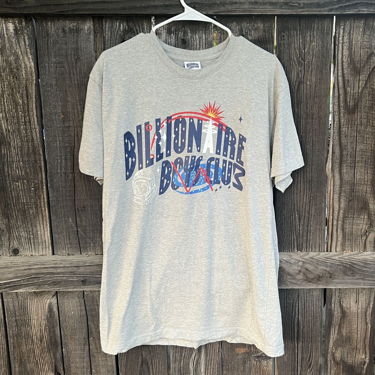 Japanese Brand Billionaire Boys Club Astronaut Streetwear Spellout Tee