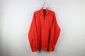 Vintage Under Armour Storm Half Zip Fleece Lined Sweater Orange