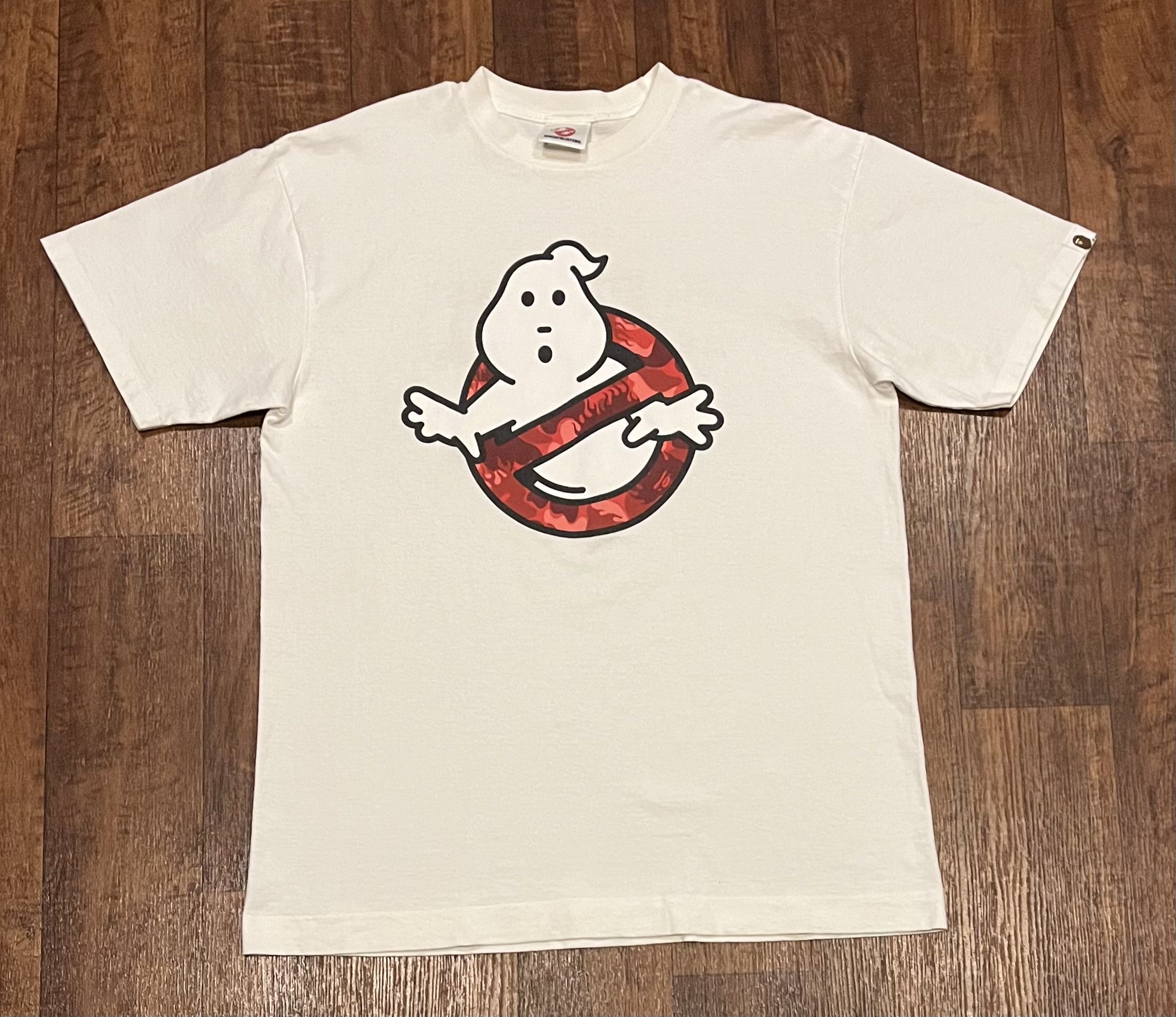 Bape Camo Ghostbusters Tee Shirt