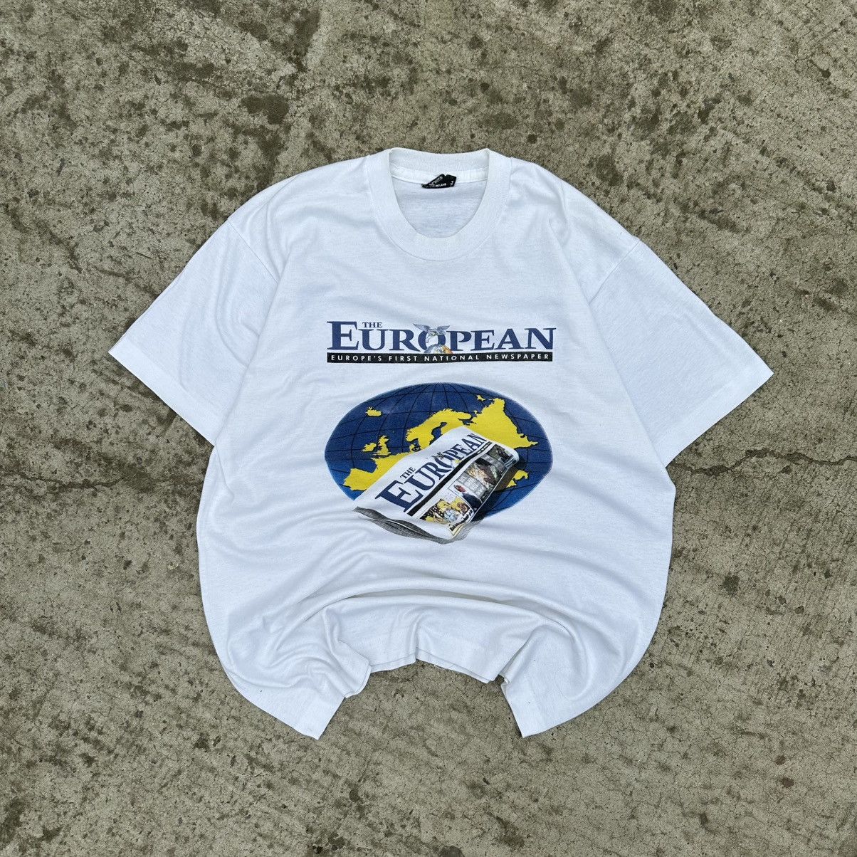 Post Archive Faction Paf Vtg Adult The European T Shirts First National Newspaper 90s Hoodie, Sweatshirt | FlexRushtees.com