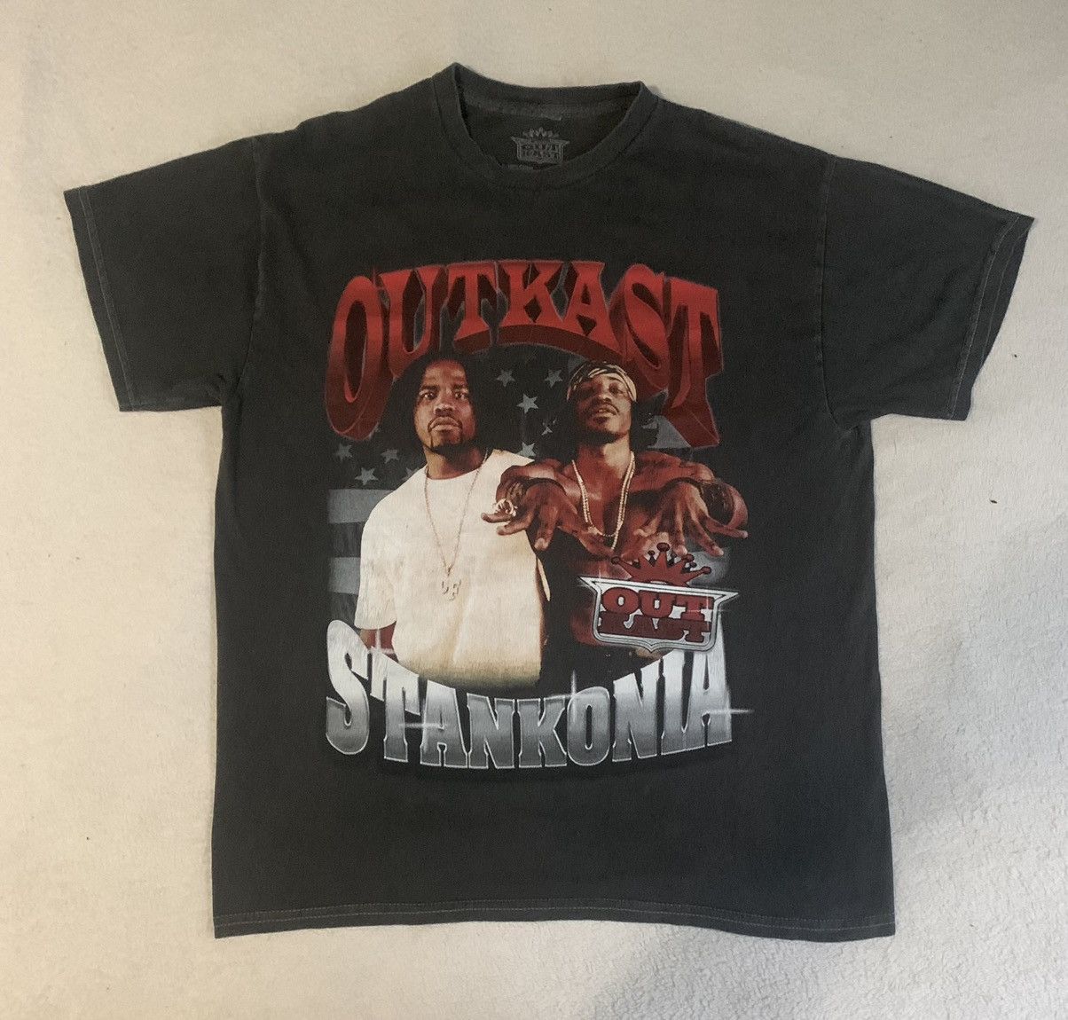 Rap Tees Vintage Outkast Stankonia Hip Hop Rap Poster Tee Size Medium Hoodie, Sweatshirt | FlexRushtees.com