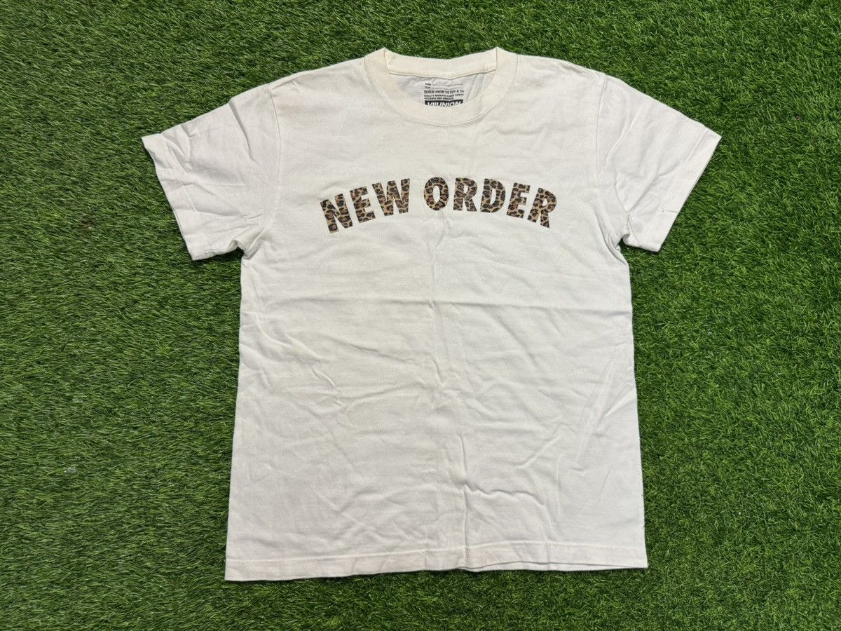 Japanese Brand Seven Union Fitted Co New Order Zebra Spellout T-Shirts, Hoodie, Sweatshirt | FlexRushtees.com