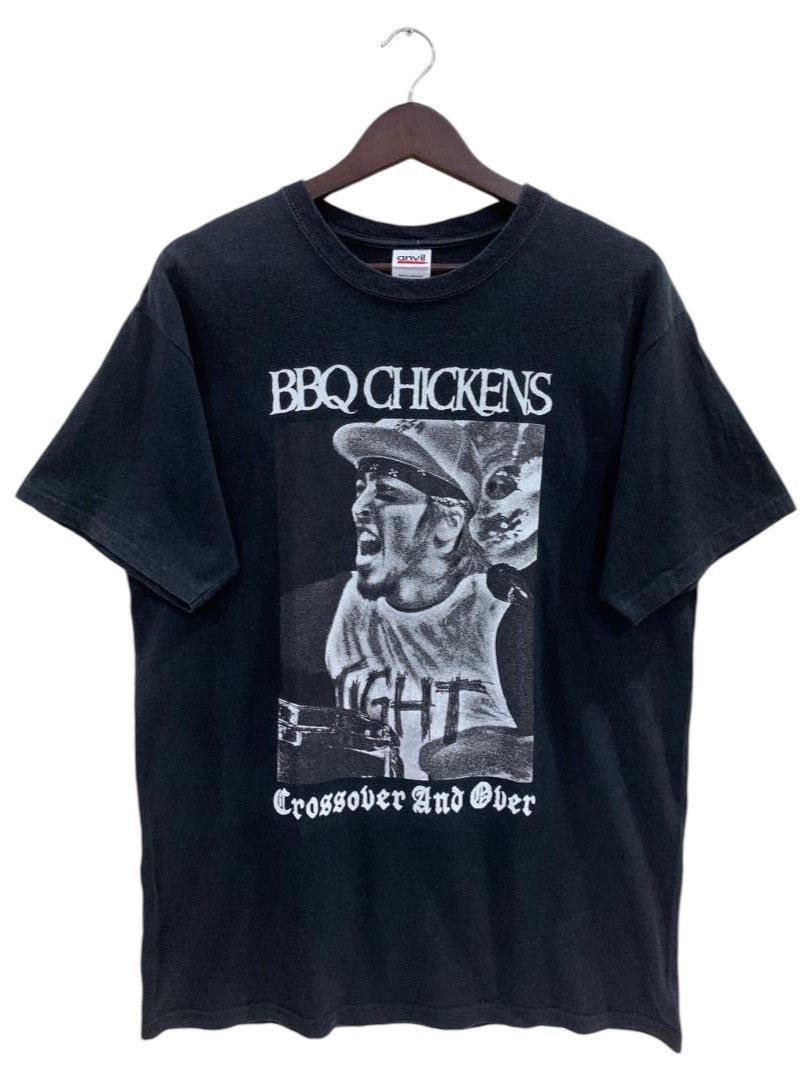 Japanese Brand X Vintage Vintage Bbq Chickens Ken Yokoyama Pizza Of Death Tee Hoodie, Sweatshirt | FlexRushtees.com