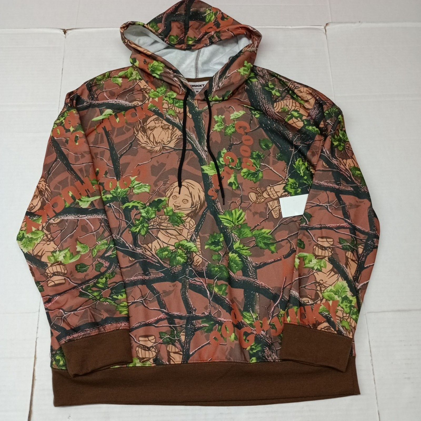 Other Men S Size M Childs Play Chucky Good Guys Camouflage Hoodie