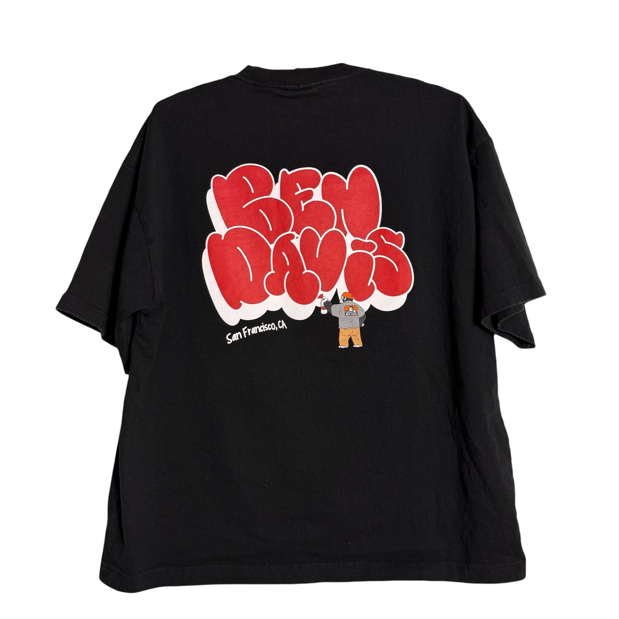 Ben Davis Rare Vintage Ben Davis Heavy Duty Spellout T Shirt