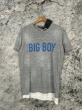 Dsquared2 Distressed Big Boy Tee Designer Avant Garde Skate Hoodie, Sweatshirt | FlexRushtees.com
