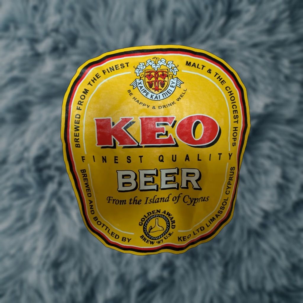 Vintage Keo Beer T Shirt Cyprus Large Medium Pilsner Logo Graphic Tee Men Black 100 Cotton Short Sle Hoodie, Sweatshirt