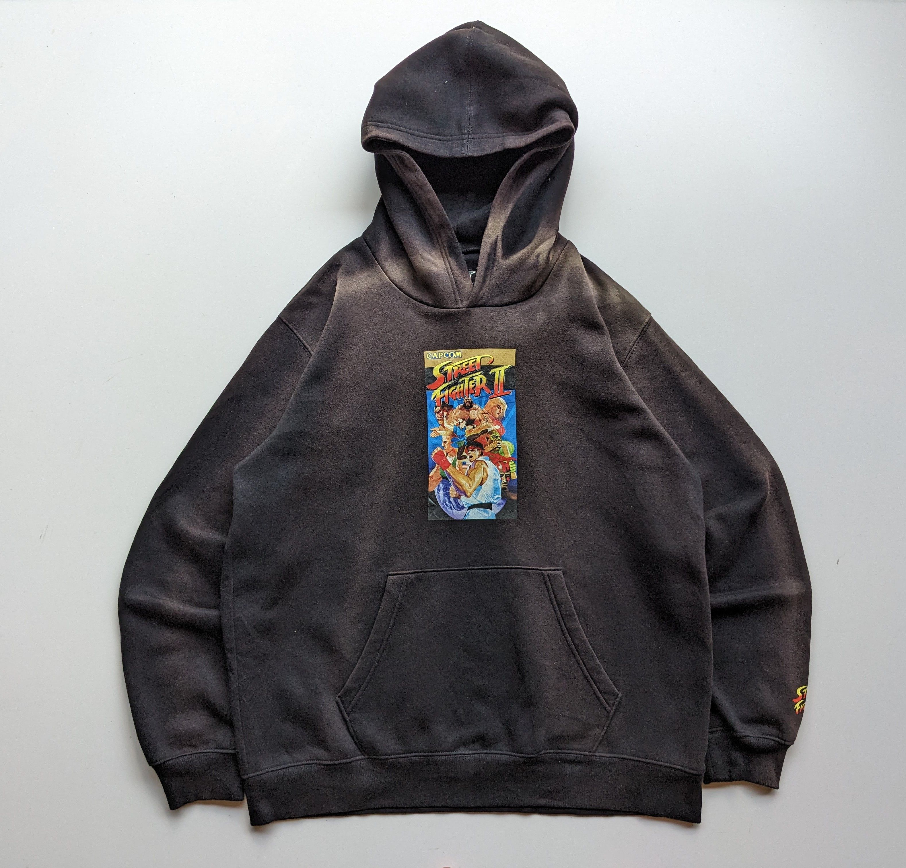Fighter Street Fighter Capcom Sunfaded Hoodie