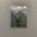 Kaws Enamel Pin Skeleton Fortnite Green