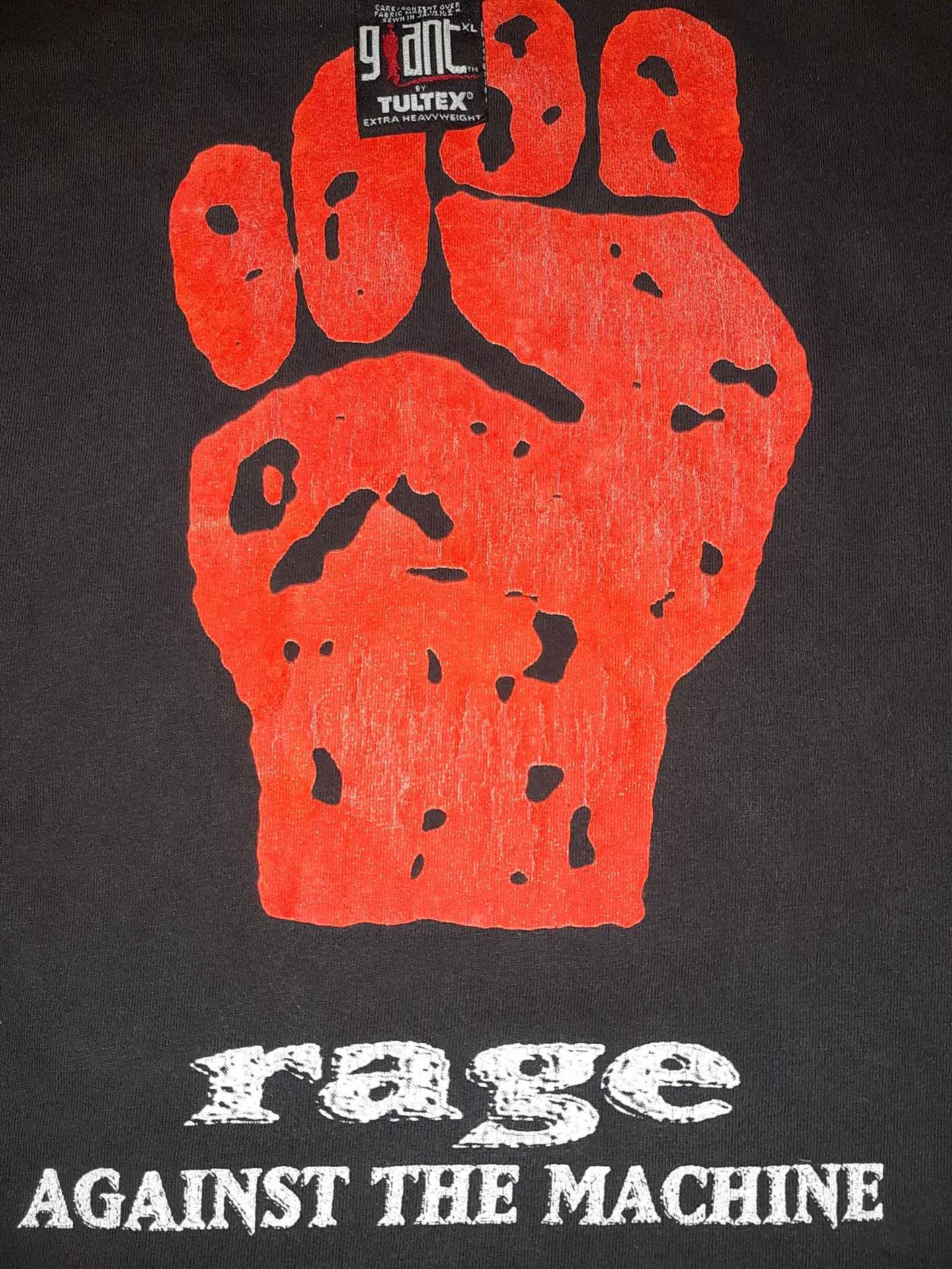 Rage Against The Machine X Tultex Red Fist Rage Against The Machine T-Shirts, Hoodie, Sweatshirt | FlexRushtees.com