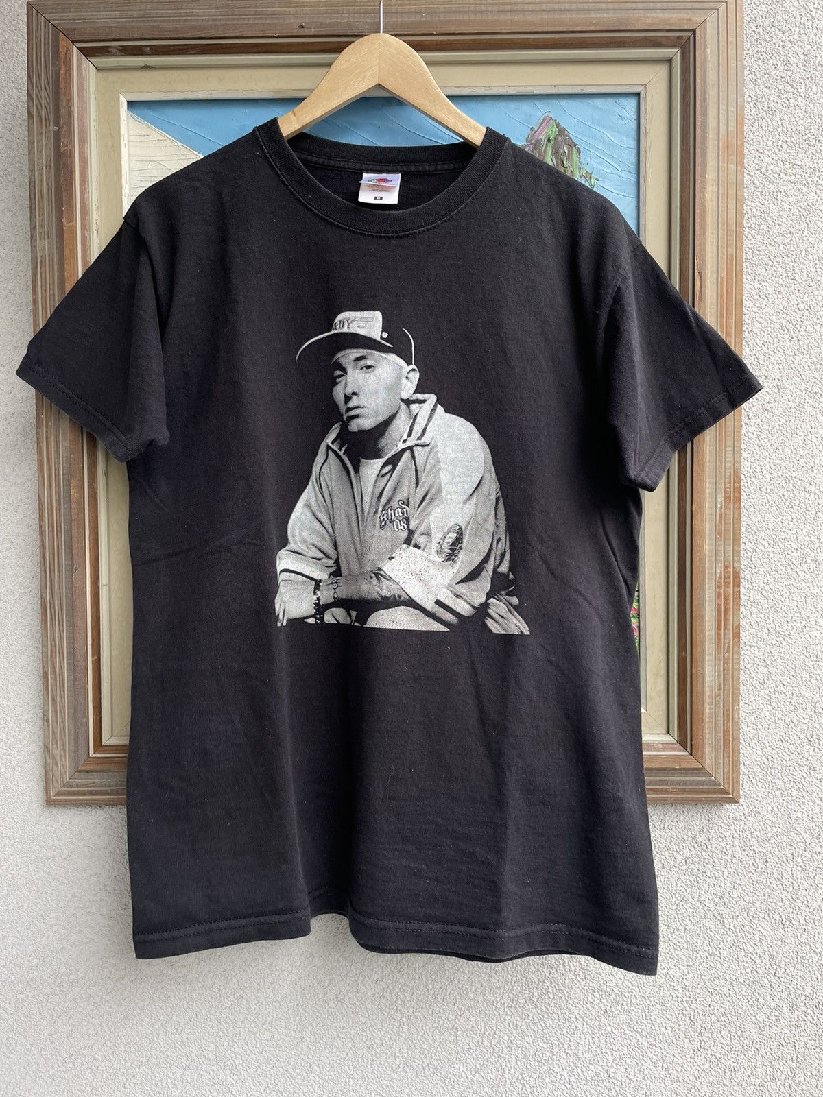 Eminem X Rap Tees Eminem Slim Shady Rap Band Tee Rare Streetwear Vintage Y2k Hoodie, Sweatshirt | FlexRushtees.com