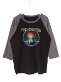 Band Tees Foo Fighter Space Shuttle Red Moon Raglan Longsleeve Hoodie, Sweatshirt | FlexRushtees.com