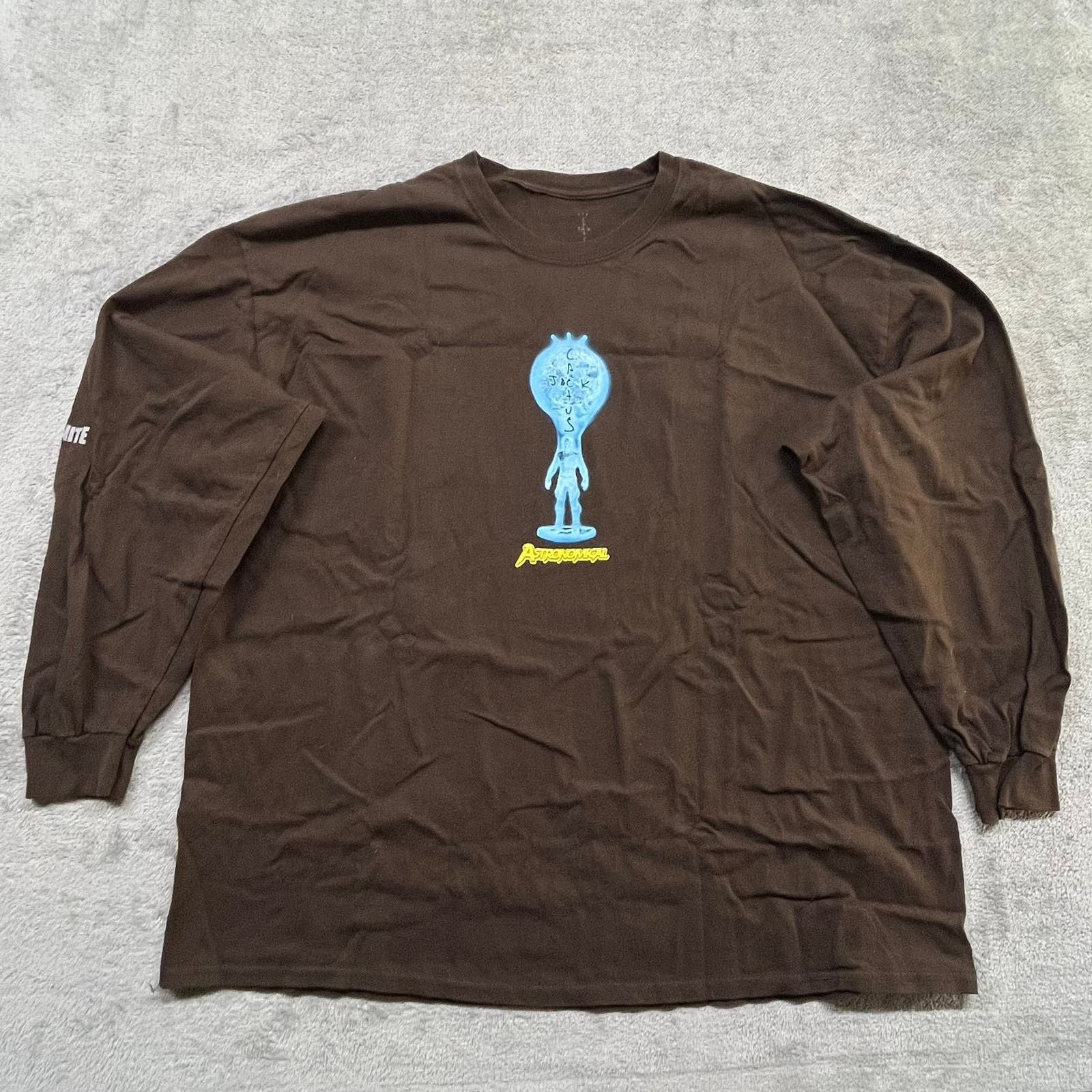 Cactus Jack Fortnite Shirt Size Xxl