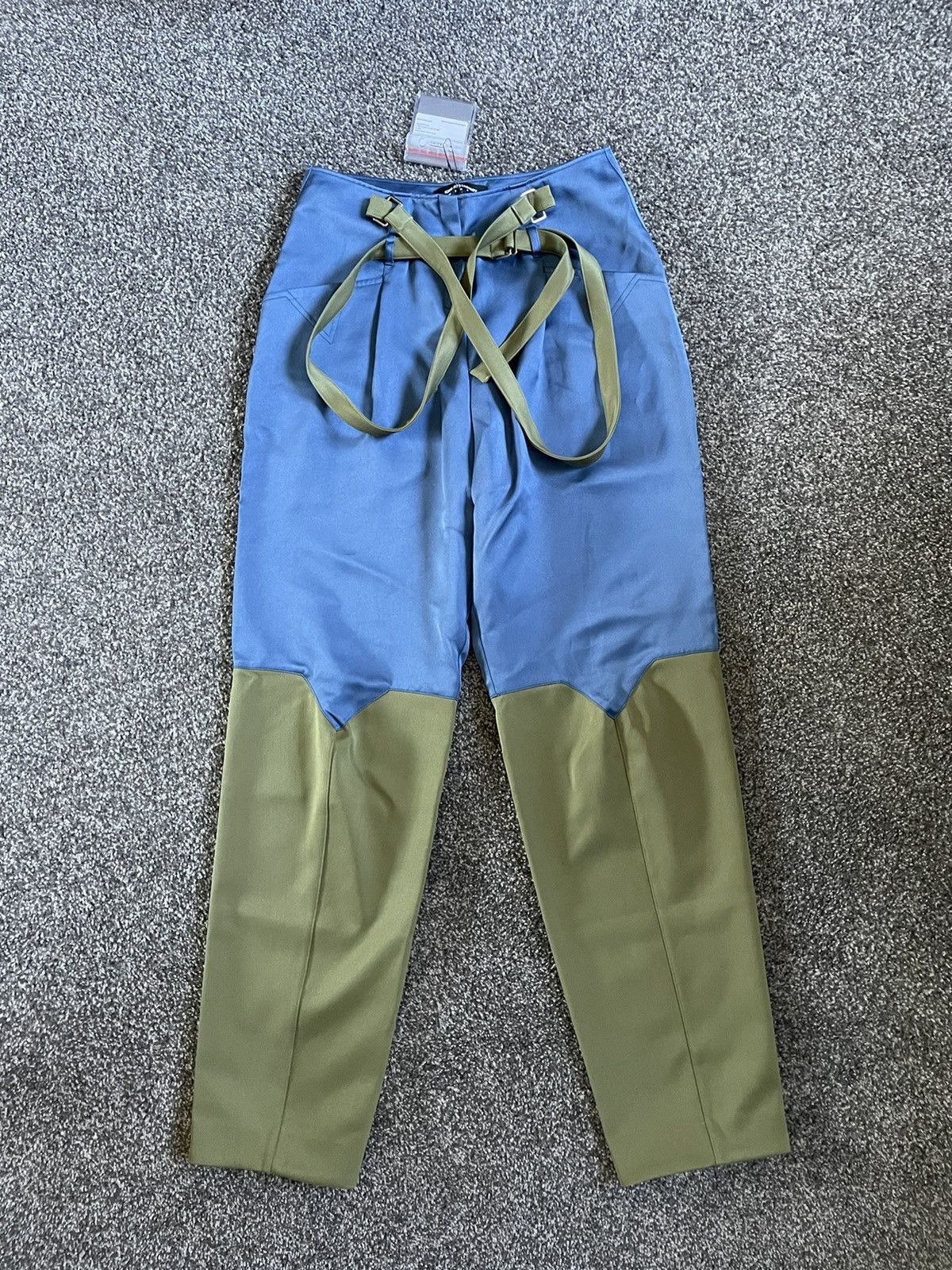 Kostadinov Kiko Kostadinov Aw20 Trigon Pleated Trouser