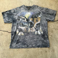 The Mountain 90s Cougar Vs Wolf Vintage The Mountain Tee