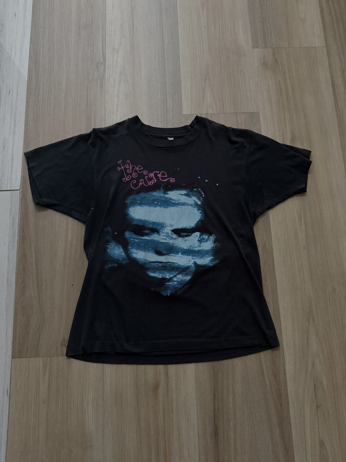 The Cure Vintage 1989 Robert Smith The Cure Tee Hoodie, Sweatshirt | FlexRushtees.com