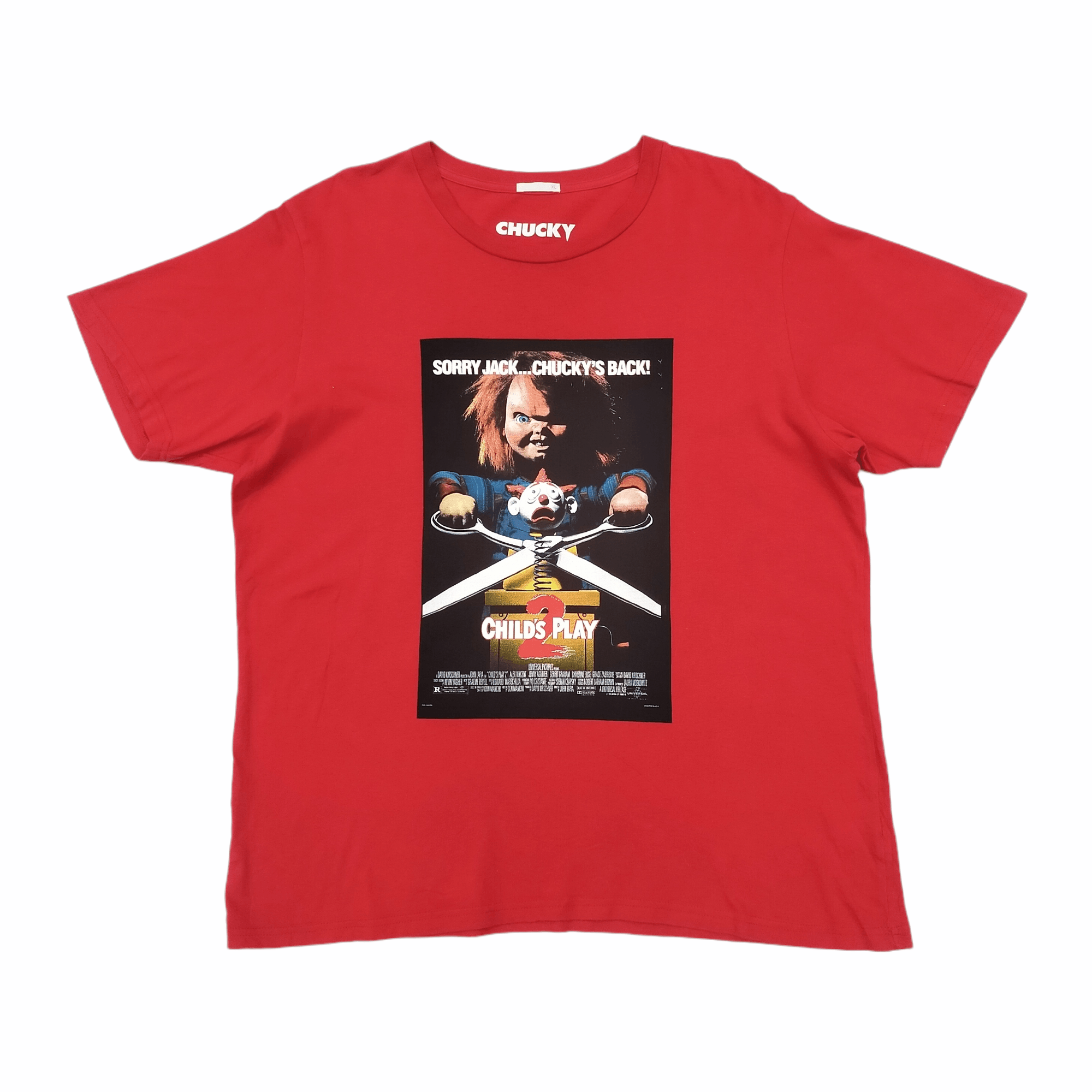 Japanese Brand Child S Play 2 Chucky Horror Movie Tee