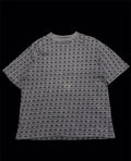 Vintage Stussy Skeleton Logo Tribal T Shirt