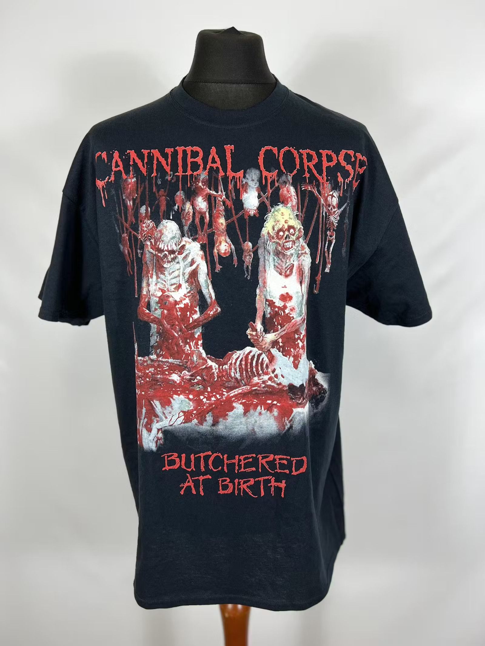 Band Tees Cannibal Corpse Butchered At Bird Tee Hoodie, Sweatshirt | FlexRushtees.com