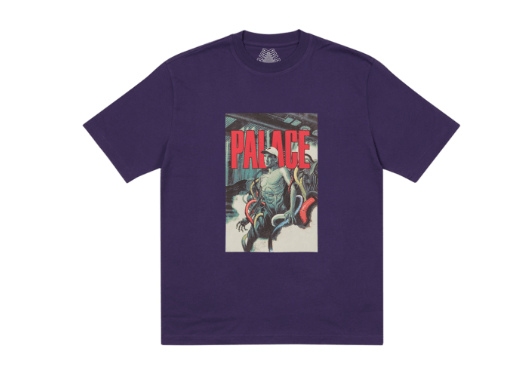 Palace Mangas T Shirt Purple Size Medium Hoodie, Sweatshirt | FlexRushtees.com