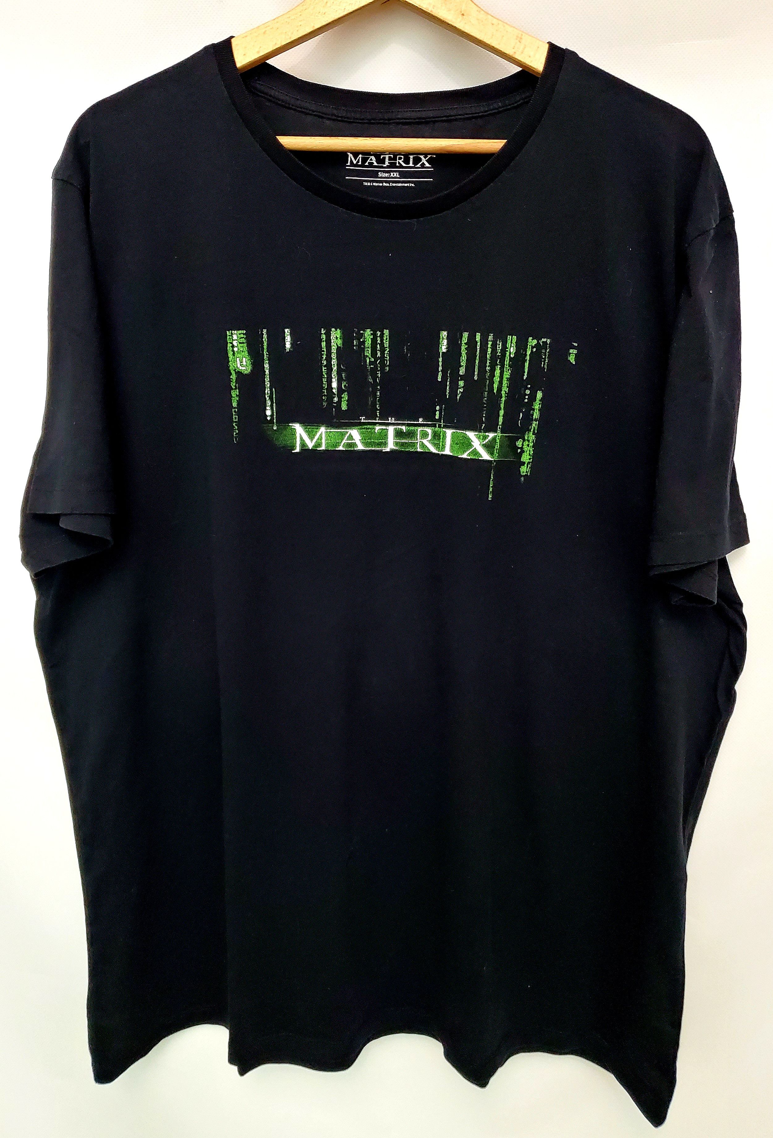 Vintage The Matrix Movie Promo Tee Shirt Size Xxl