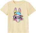 Easter Shirts for Boys Girls Cute Bunny Egg Hunt Tee Tops Toddler Baby Easter Outfit Clothes 2-7T