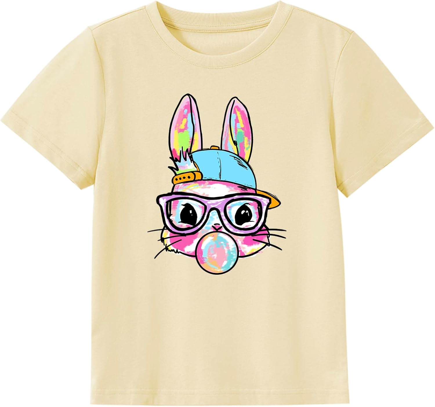 Easter Shirts for Boys Girls Cute Bunny Egg Hunt Tee Tops Toddler Baby Easter Outfit Clothes 2-7T