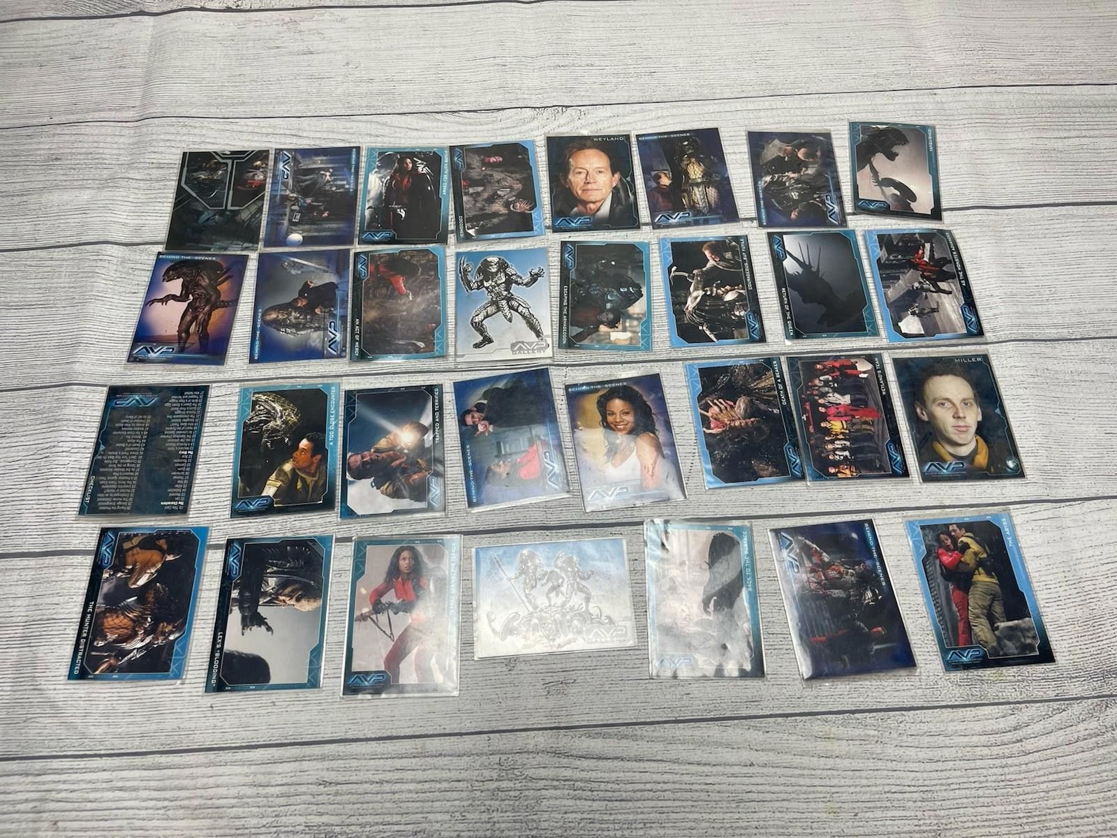 Other Aliens Vs Predator Trading Card Collection Lot Of 40 Penny