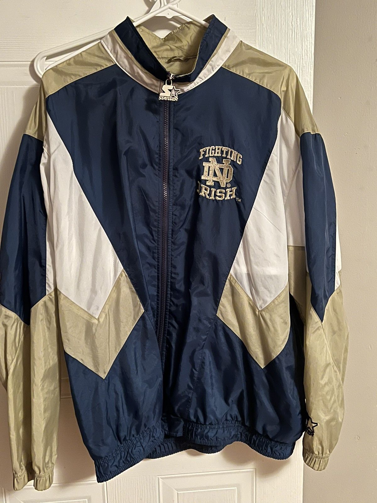 Starter Vintage Notre Dame Starter Windbreaker