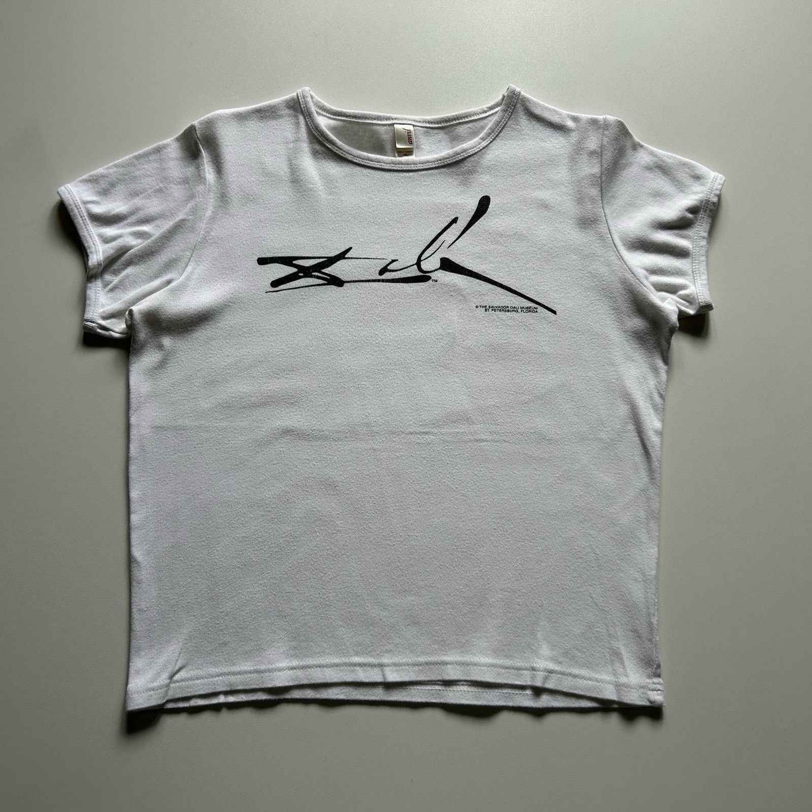 Vintage The Salvador Dali Museum Art T Shirt Women S Xs Baby Tee
