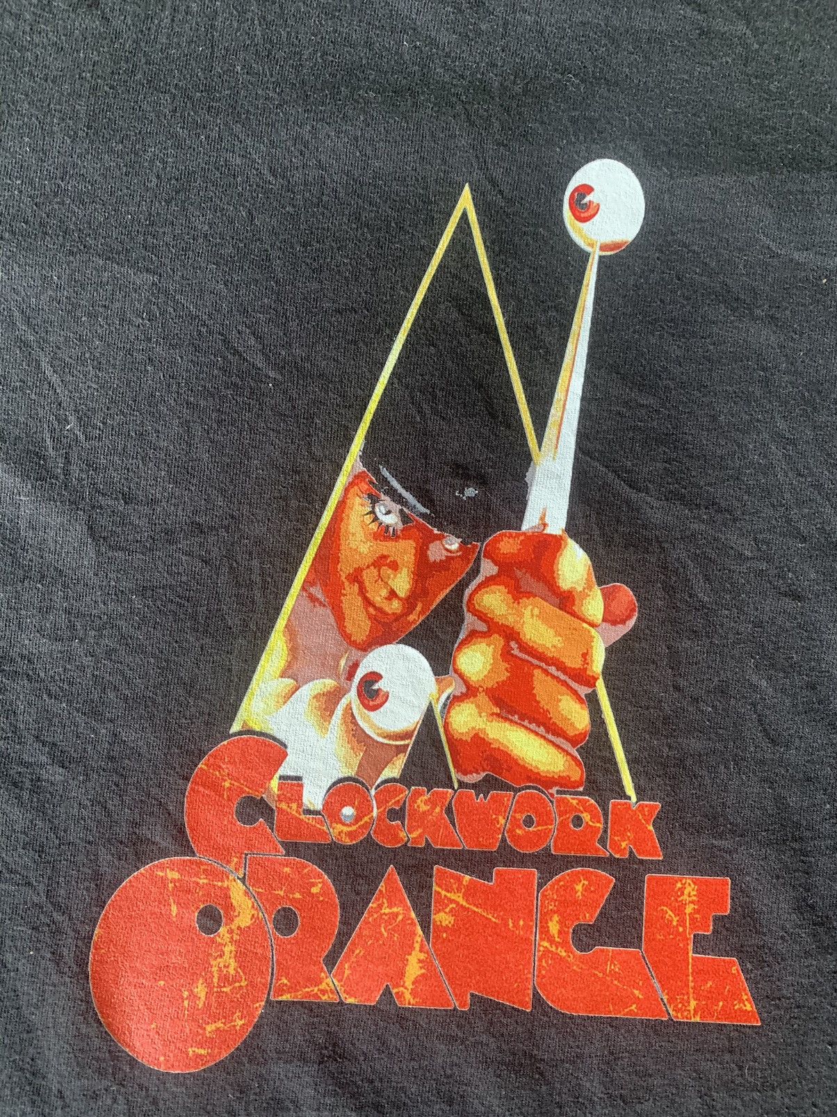 Vintage Gildan Clockwork Orange Custom Dtf Tee