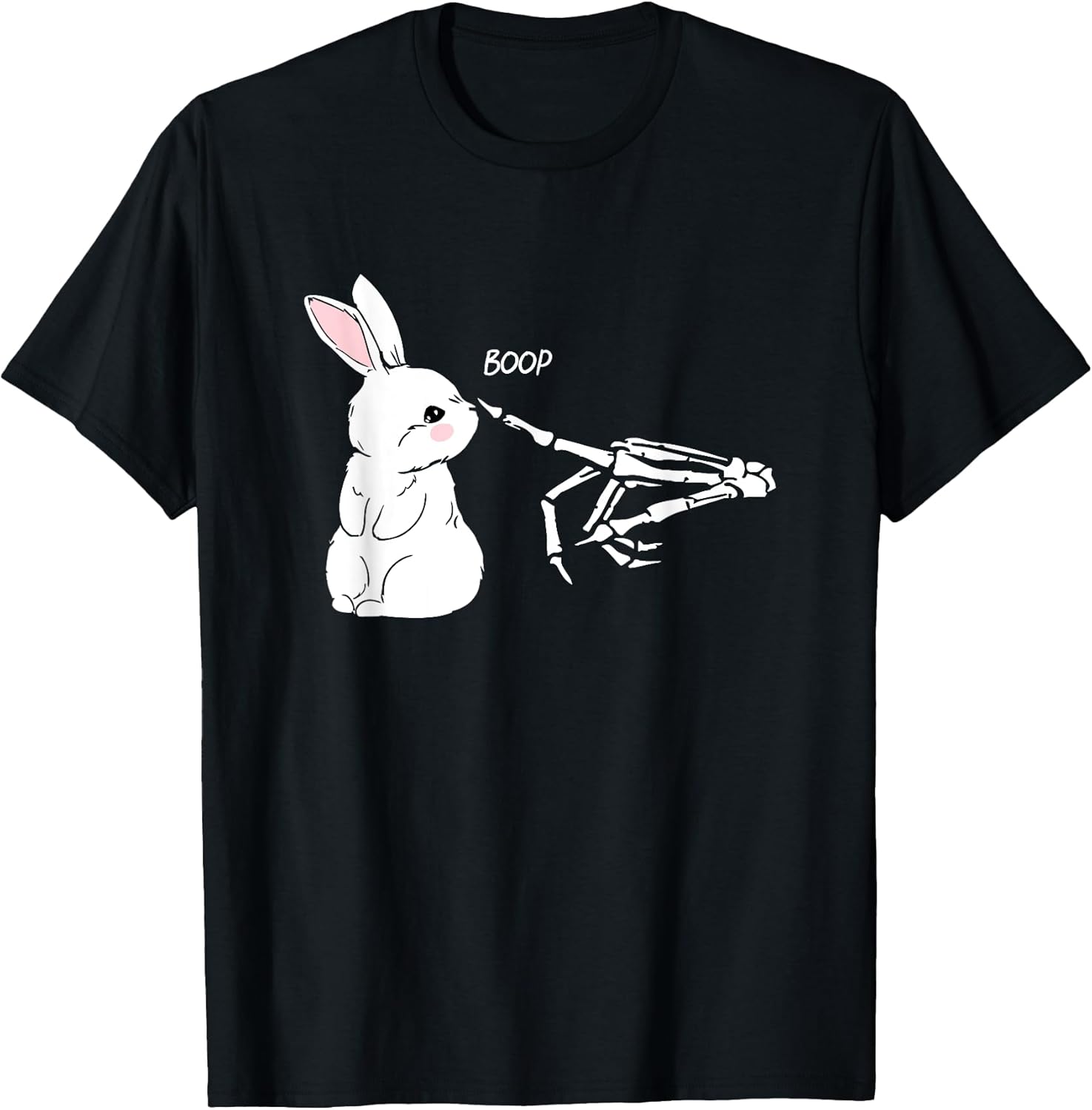 Rabbit Bunny Skeleton Hand Happy Easter
