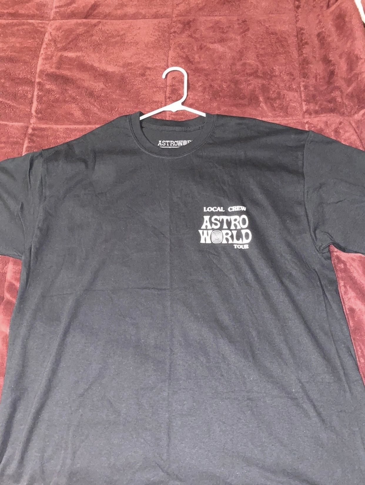 Scott Travis Scott Astroworld Local Crew Staff Tee Hoodie, Sweatshirt | FlexRushtees.com
