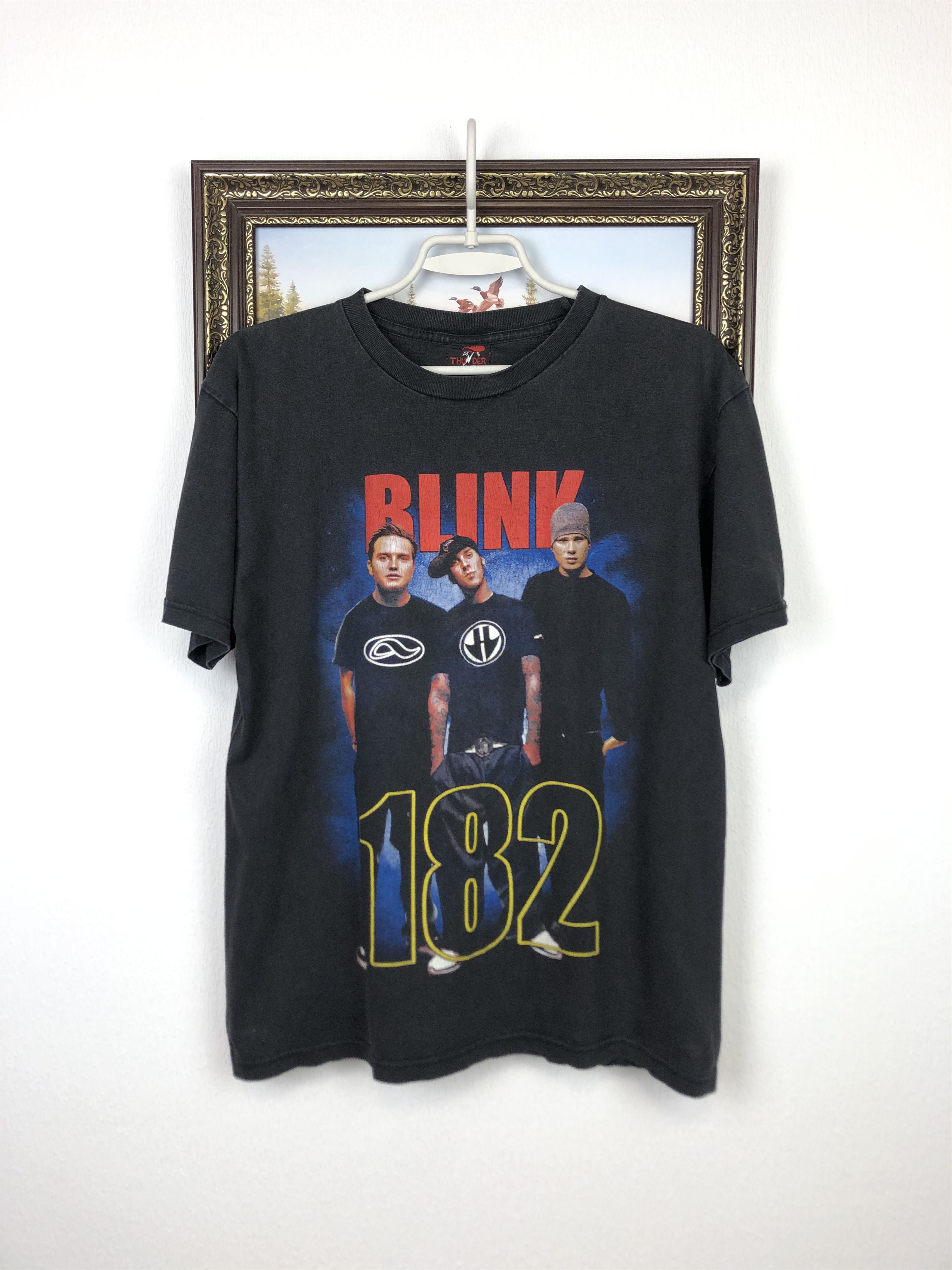 Vintage Blink 182 Punk Band Shirt Tee Over Print Rare Hype Hoodie, Sweatshirt | FlexRushtees.com