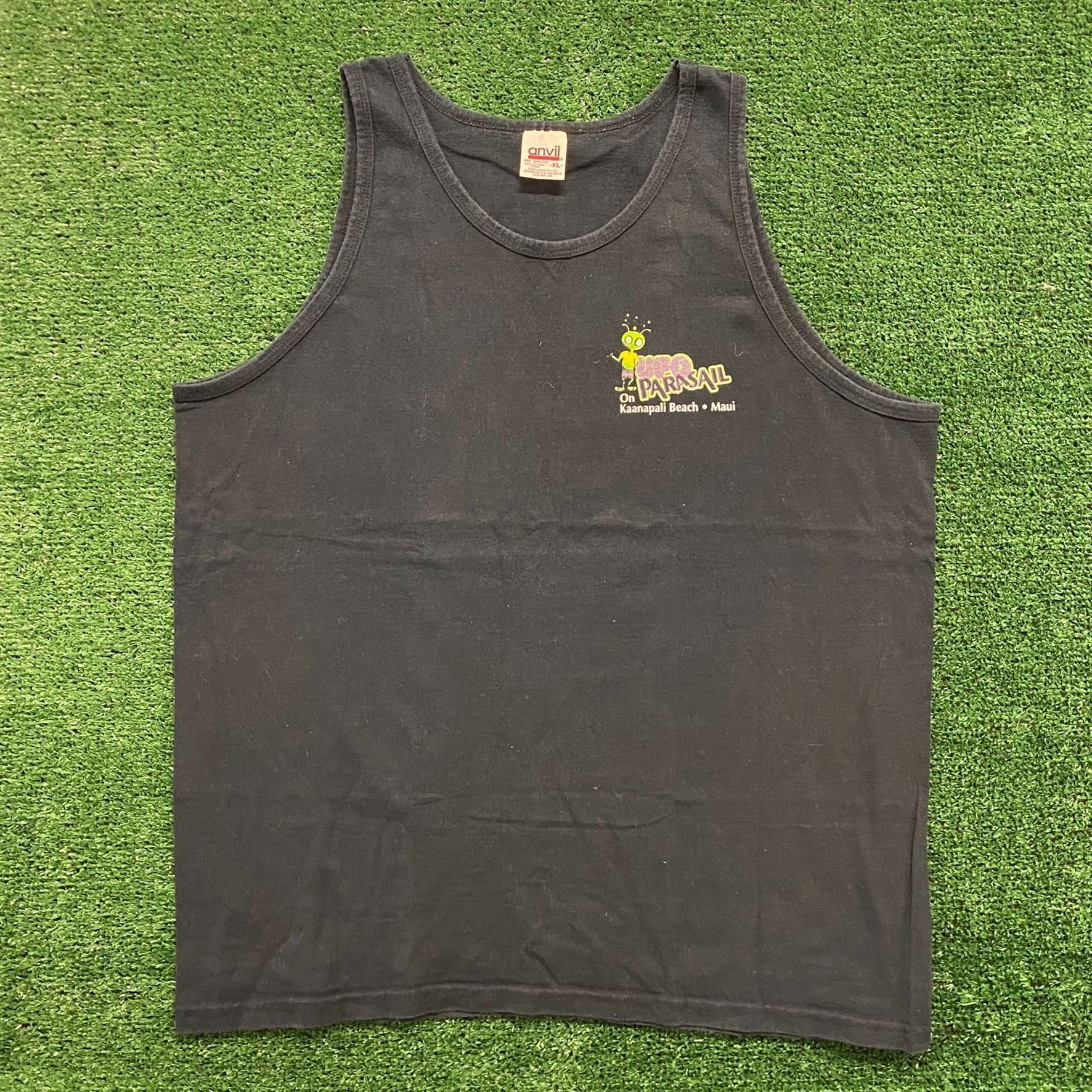 Hawaii Alien Vintage 90s Ufo Tank
