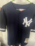Mitchell Ness Derek Jeter Yankees American League Champions Jersey