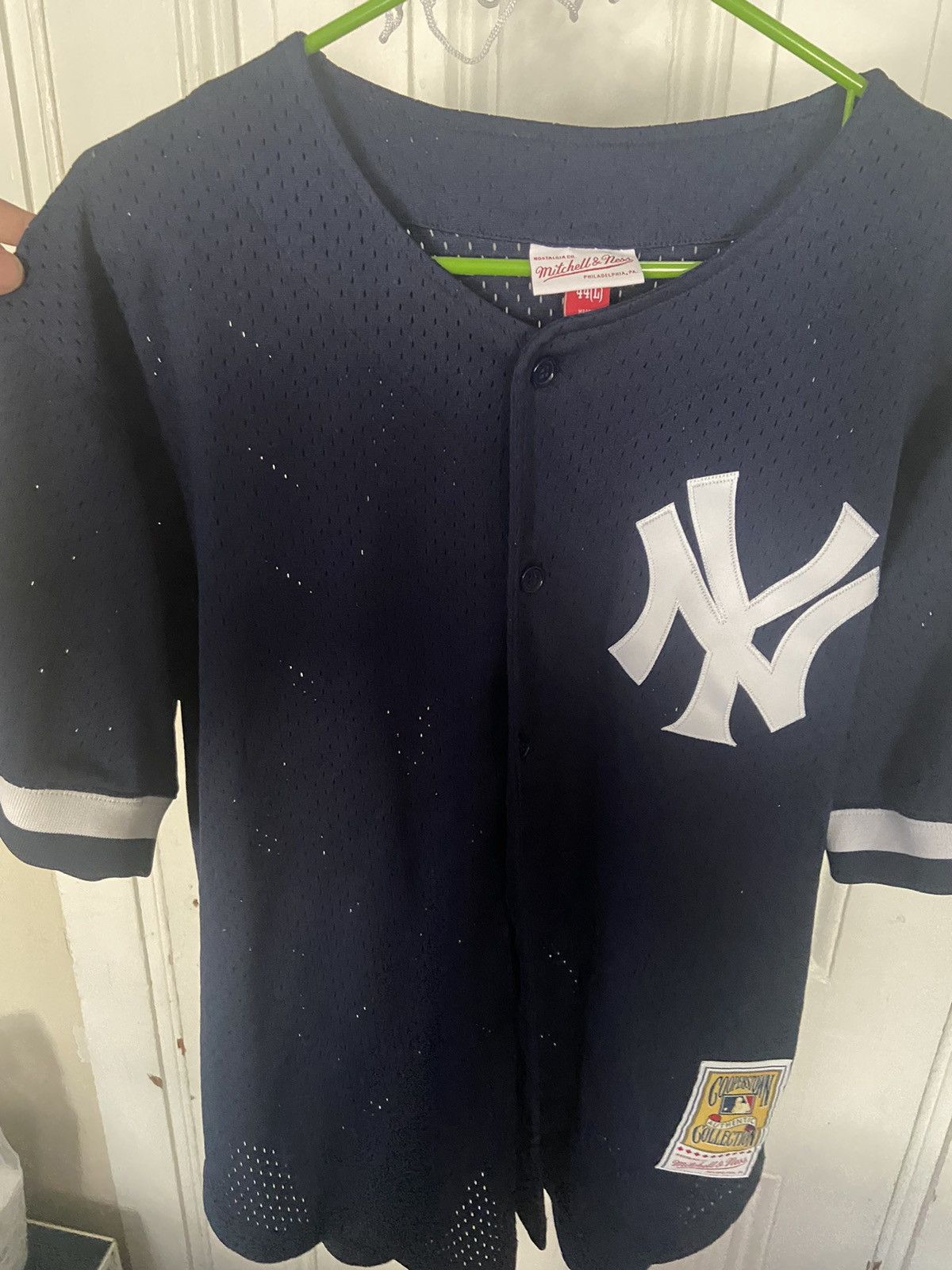 Mitchell Ness Derek Jeter Yankees American League Champions Jersey