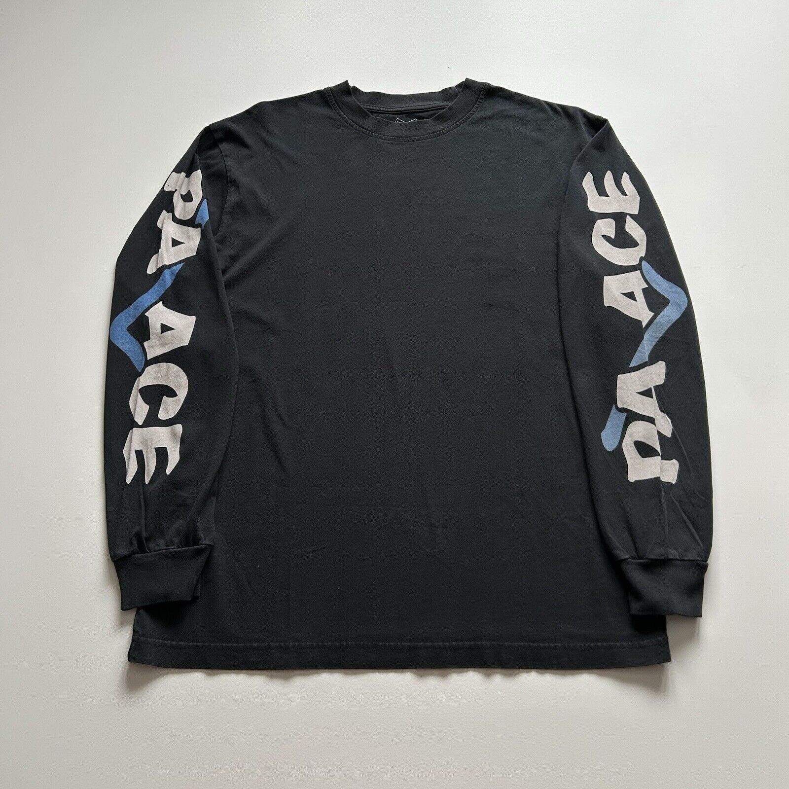Palace Skateboards Graphic Long Sleeve T Shirt Medium Black