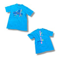Ocean Pacific Vintage Blue 80s 90s Geometric Ocean Pacific Tee