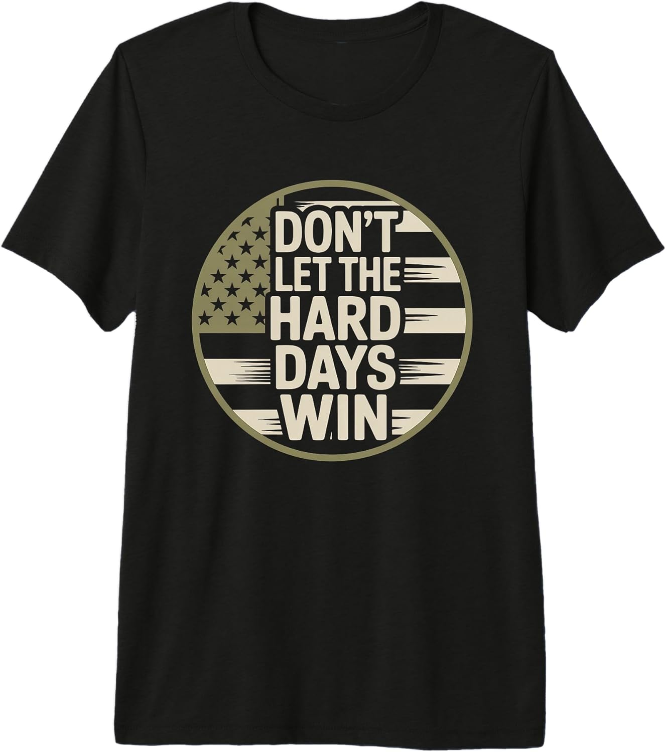 Don't Let The Hard Days Win Vintage American Flag
