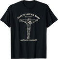 Vintage Jesus Loves You But I Don't