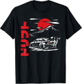 Japanese Drift Car JDM Tuner Automotive Racer Tee