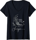 Minimalist Boho Zodiac Birthday Line Art Merch