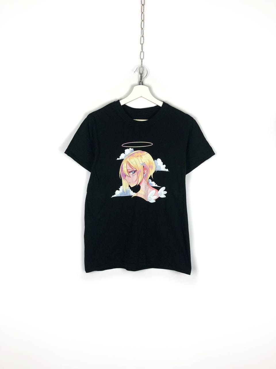 Umai Anime T Shirt Angel Big Print Size M Hoodie, Sweatshirt | FlexRushtees.com